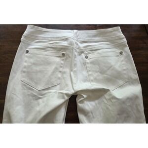 NWOT Affliction 28 Sample Jeans Low Rise Straight White 128388